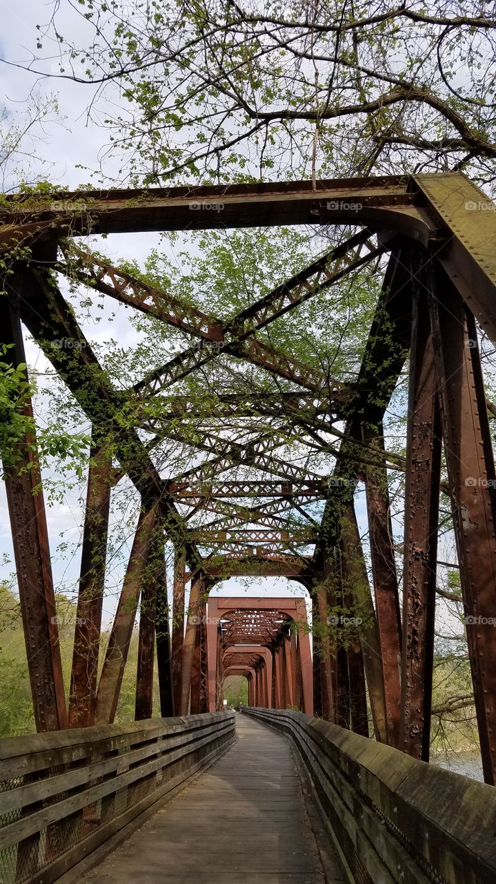 rusty bridge