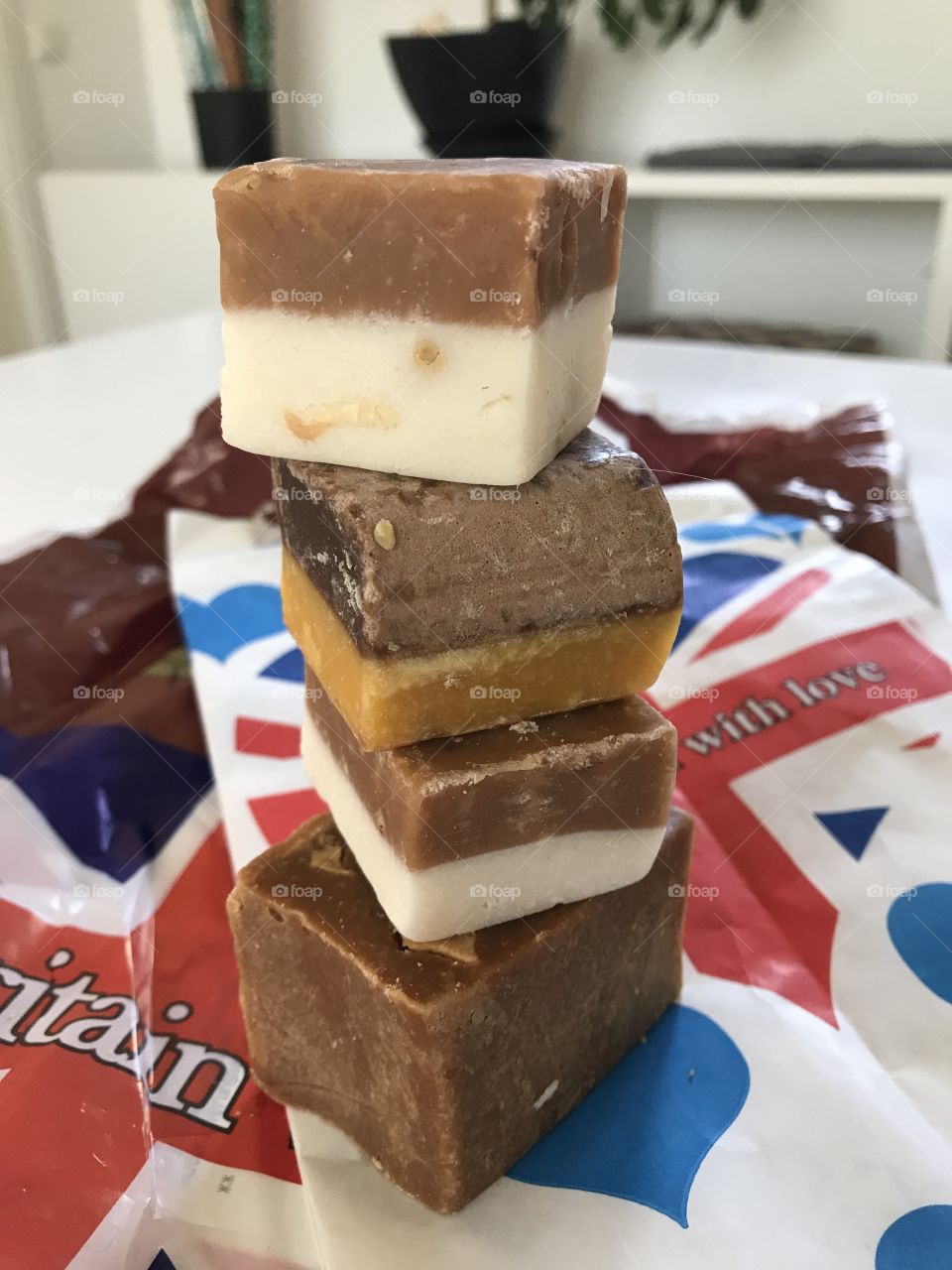 British traditional fudge
