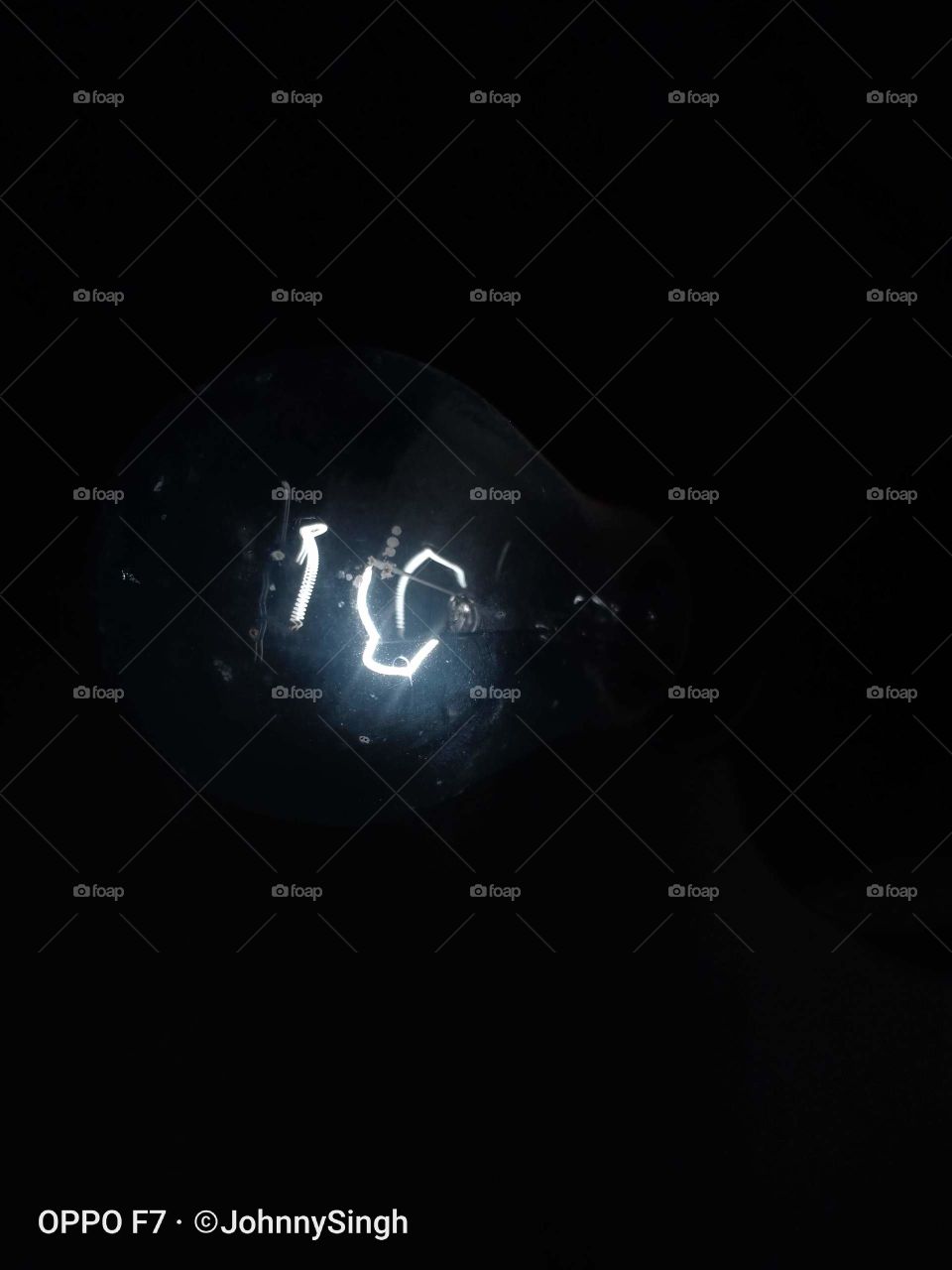 a bulb of electricity the glowing bulb