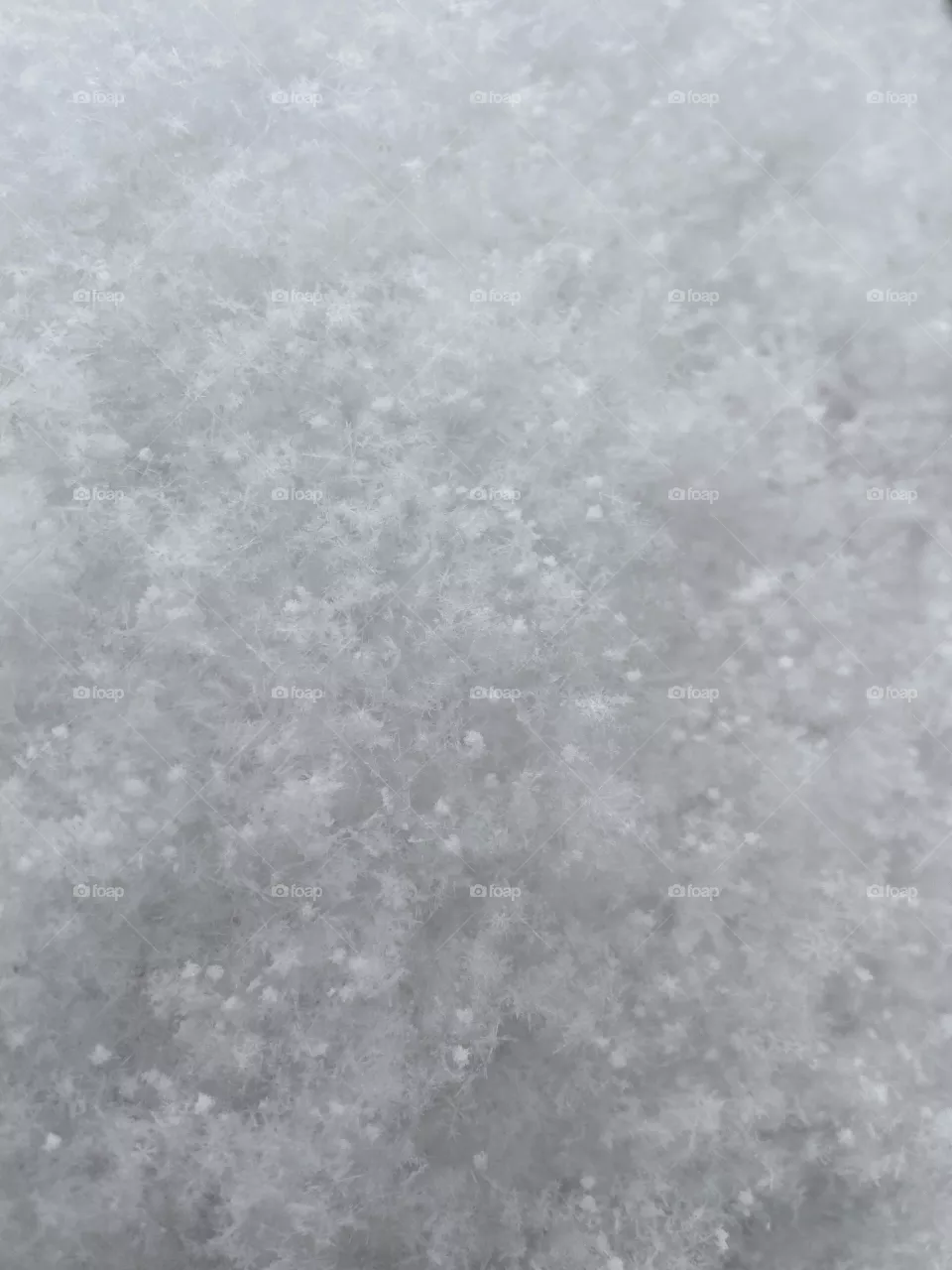 Snow close up 