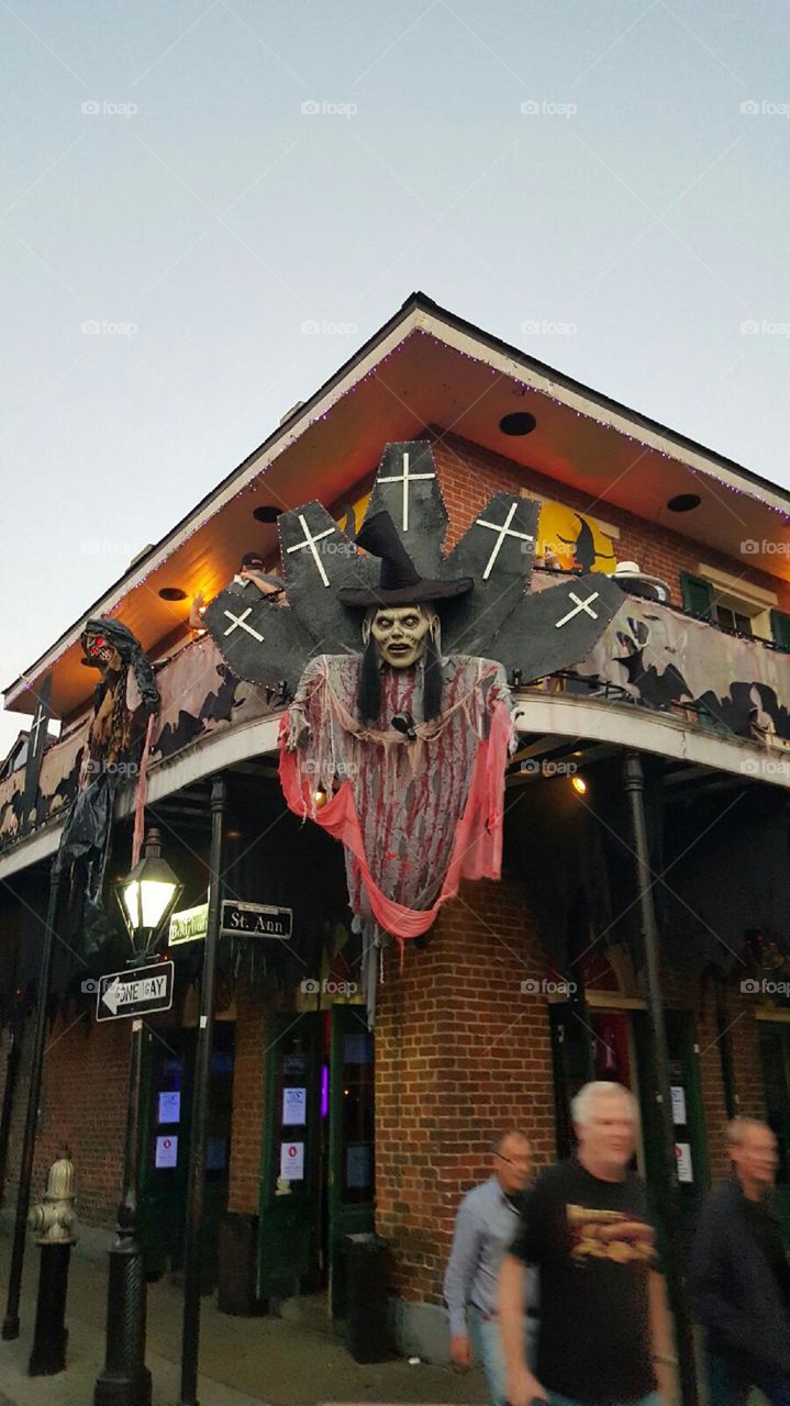 Halloween in New Orleans