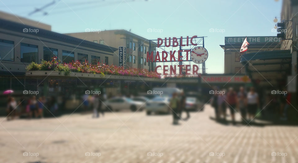 Pike Place Market in Seattle Washington
