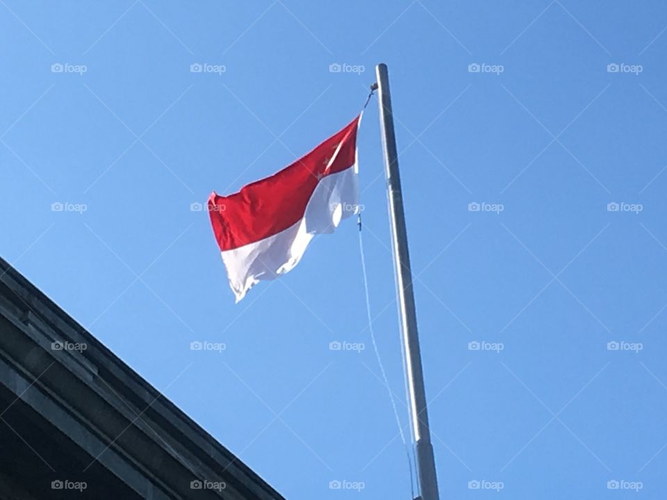 Flag, Wind, Flagpole, No Person, Patriotism