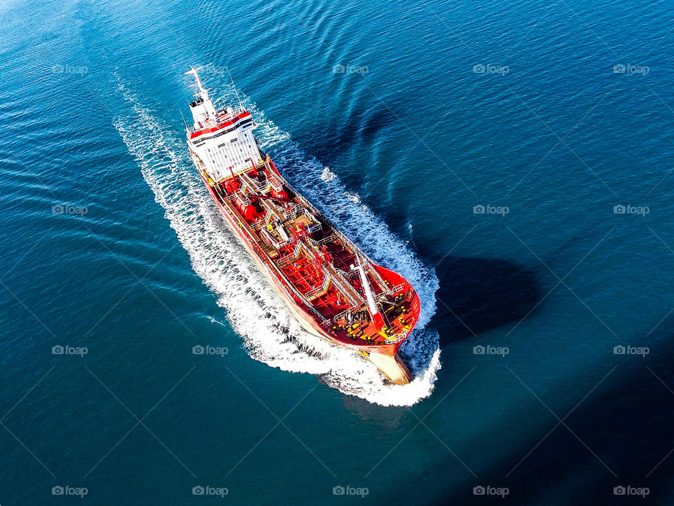 Ship from above