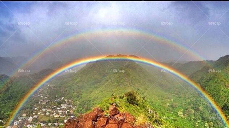 Beautiful rainbow's