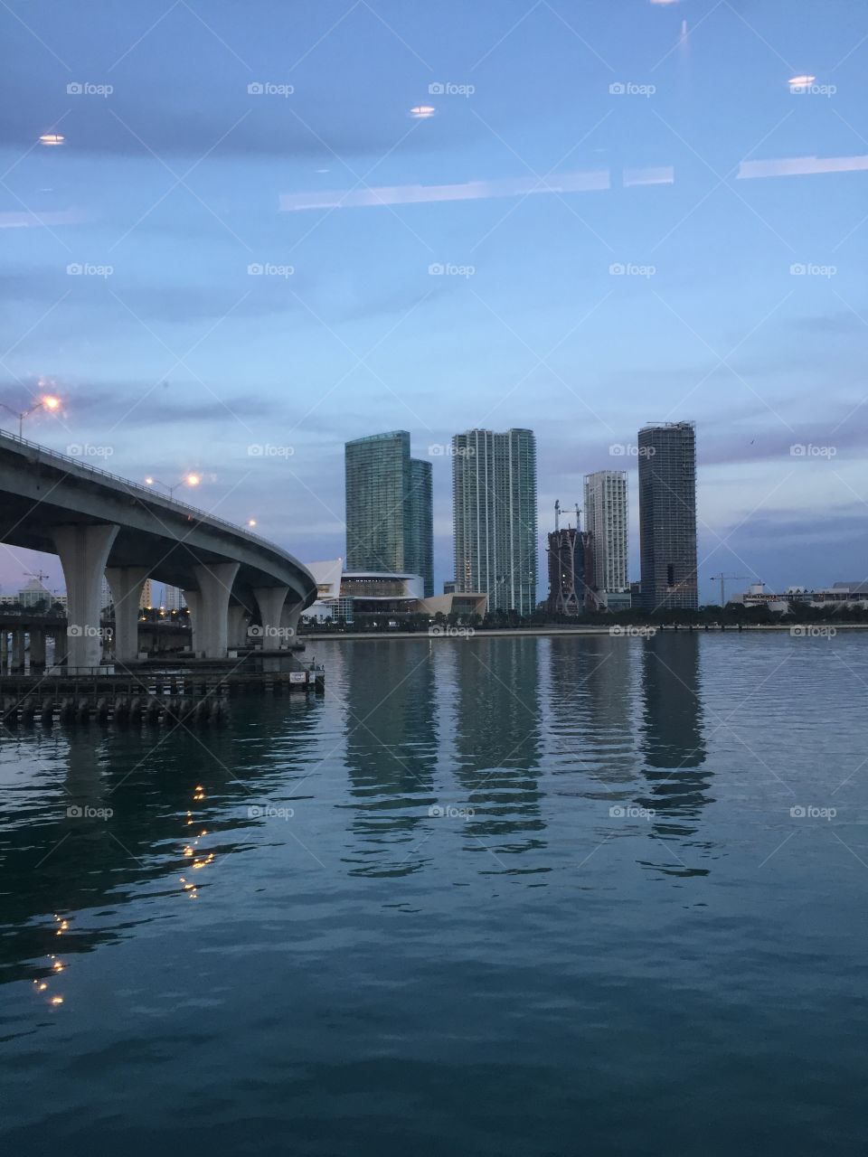 Miami, Florida. Boat yard. Dawn.