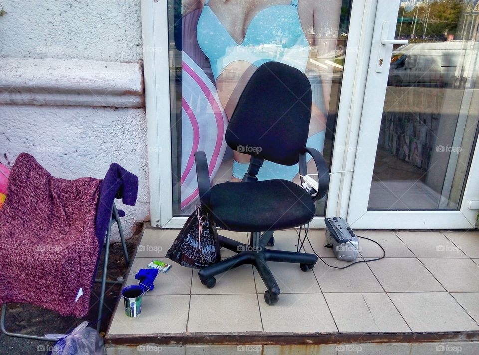 Chair, Seat, Window, Furniture, Indoors