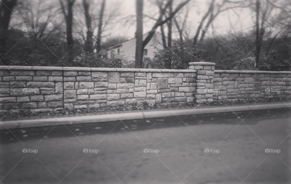 Fence of Rocks