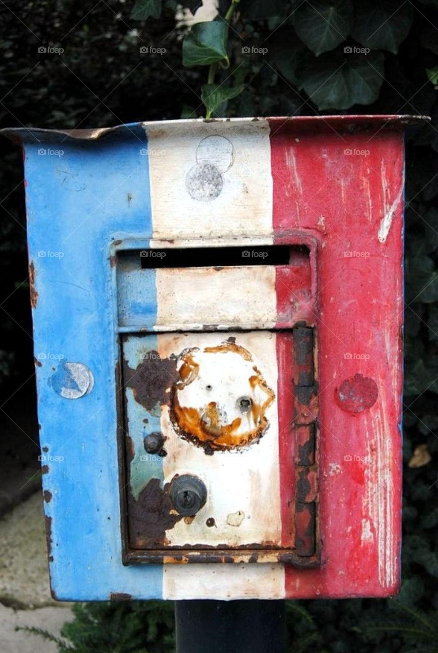 postbox france old paris by merethe