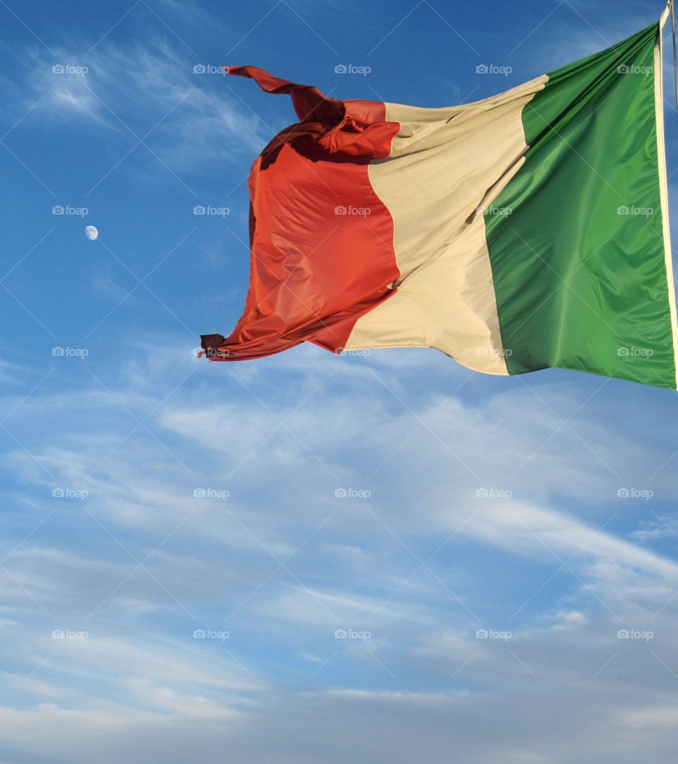 the italian flag