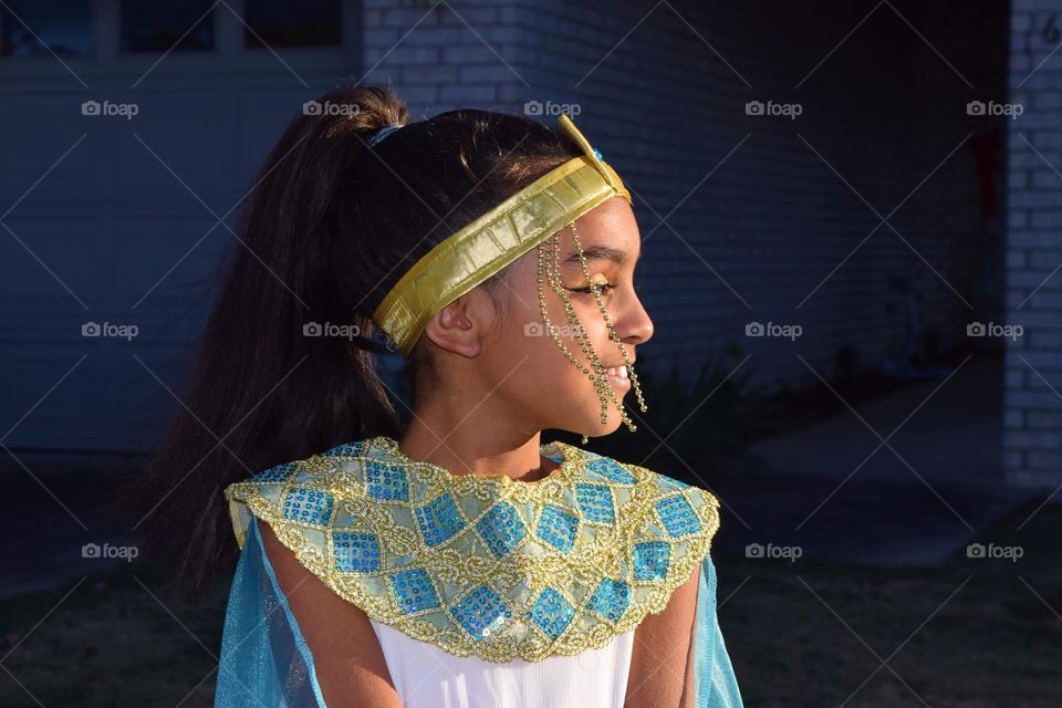 Cleopatra Halloween costume 