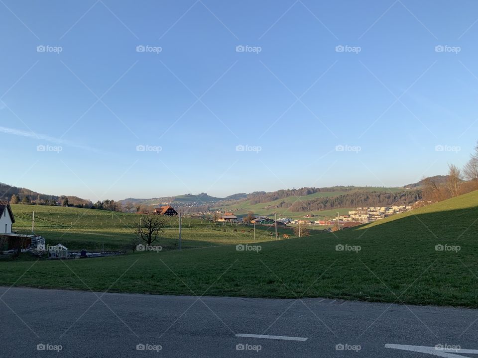 Village in Switzerland 