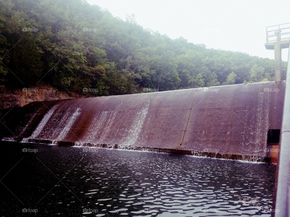 below Noblett dam