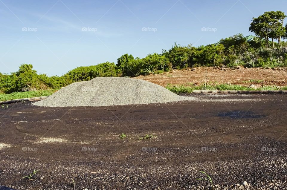 Marl Heap By The Roadside