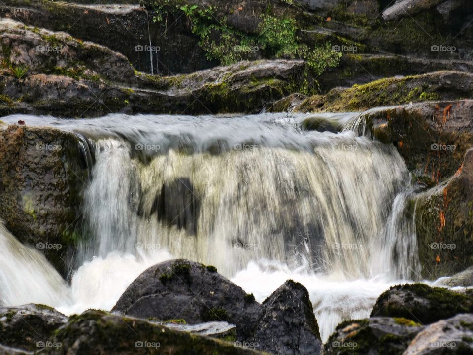 Small scottish waterfall