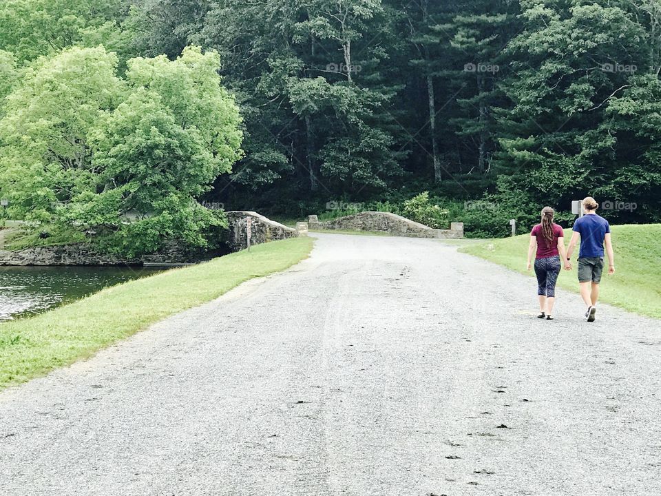 Nature Couple Walk 