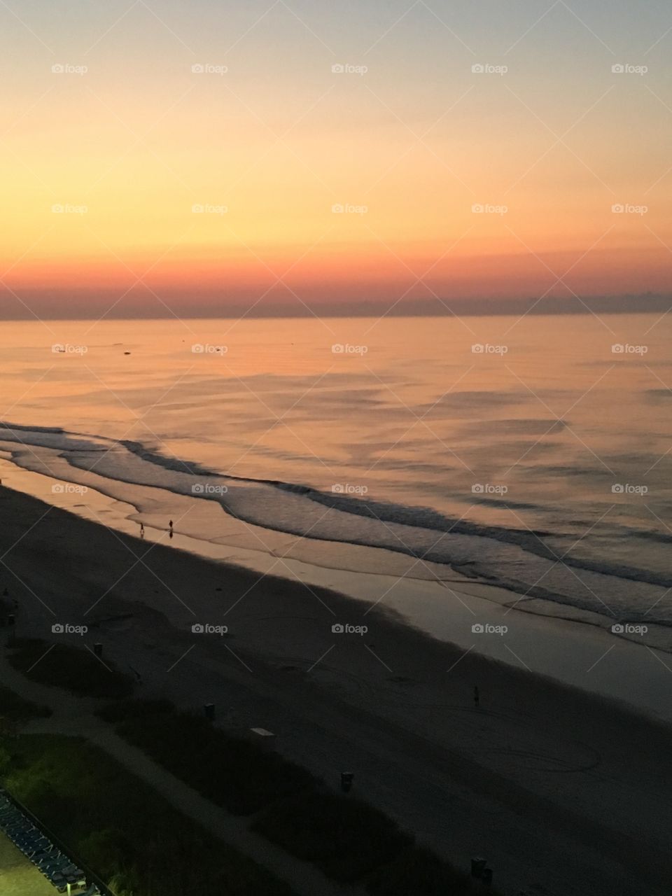 Breath taking Sunrise over the Ocean