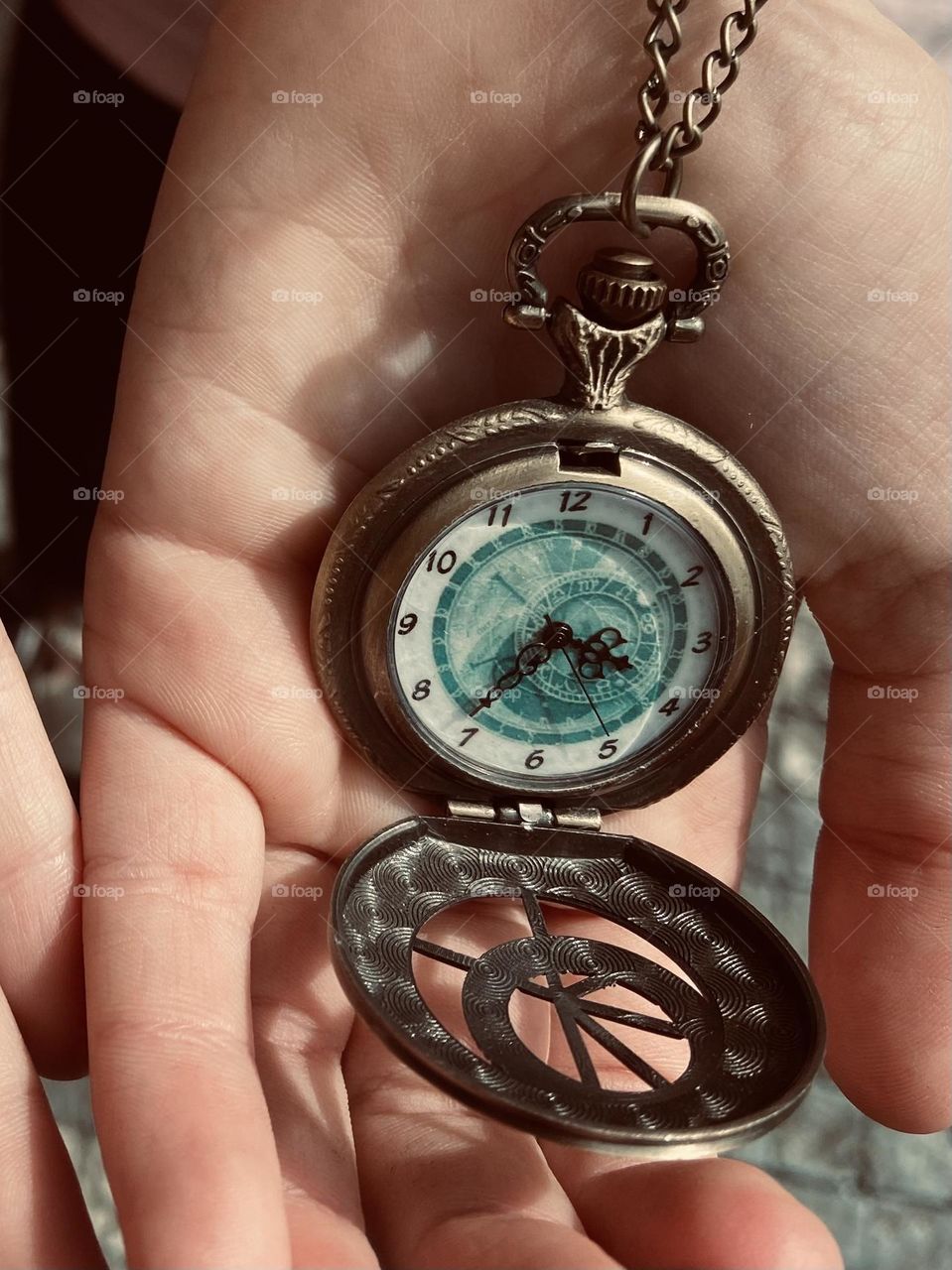 Long before smart watches, people relied of an old fashioned pocket watch.