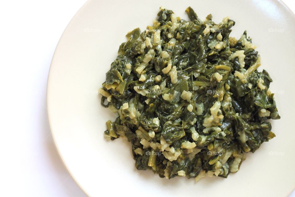 Spinach food