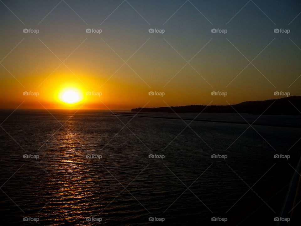 The view from cruise ship 🚢. 