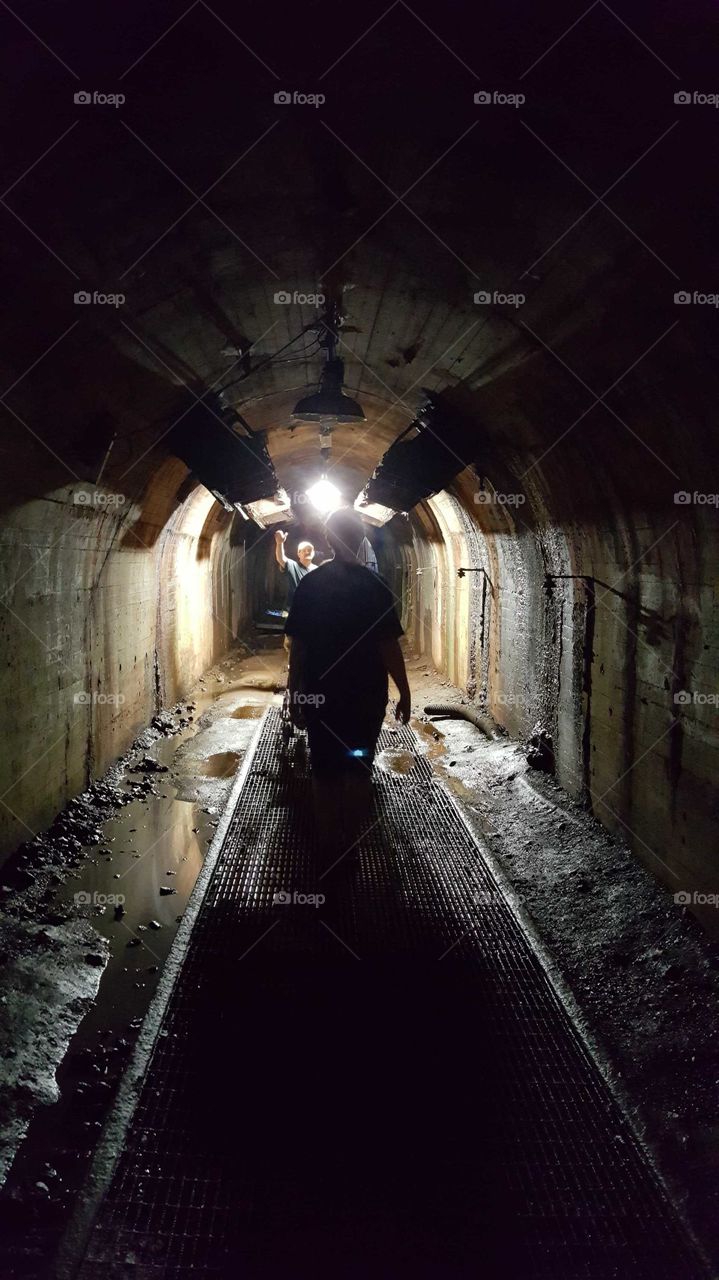 Sloss Furnaces tunnel