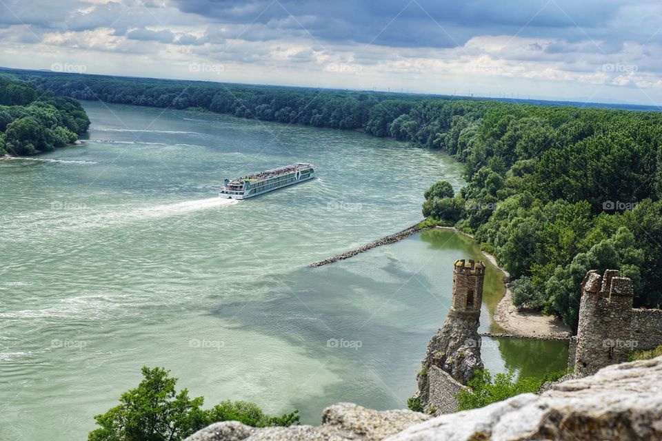Devin Castle Bratislava wonderful to visit .. this is my favourite view from it ...Napoleon blew it up 😢 💚