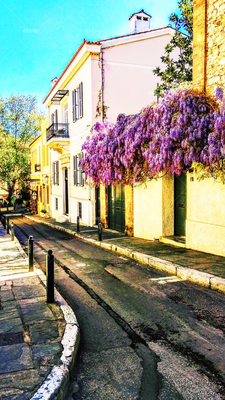 Athens plaka old town