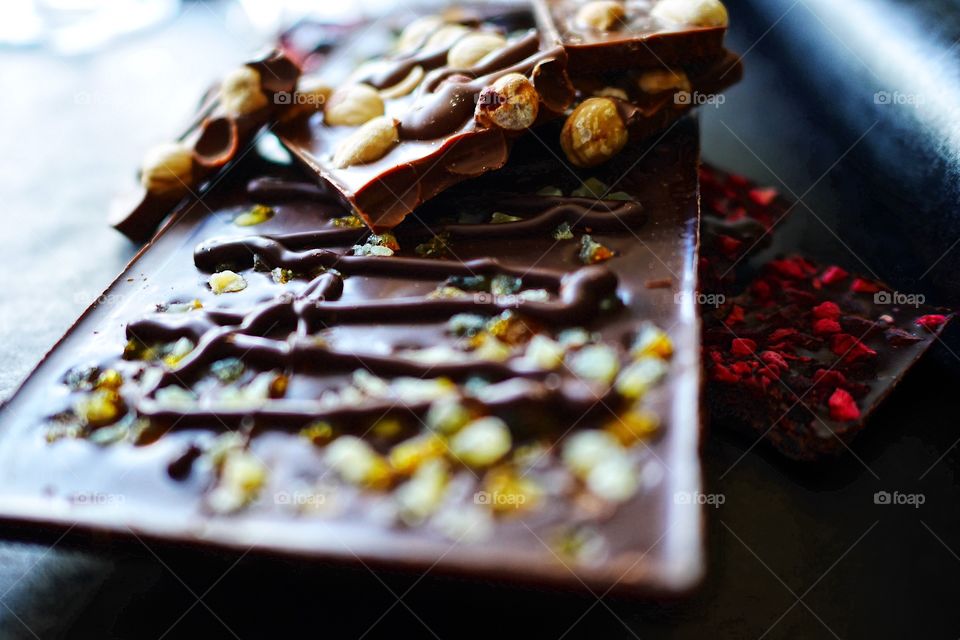 Close-up of chocolate candy