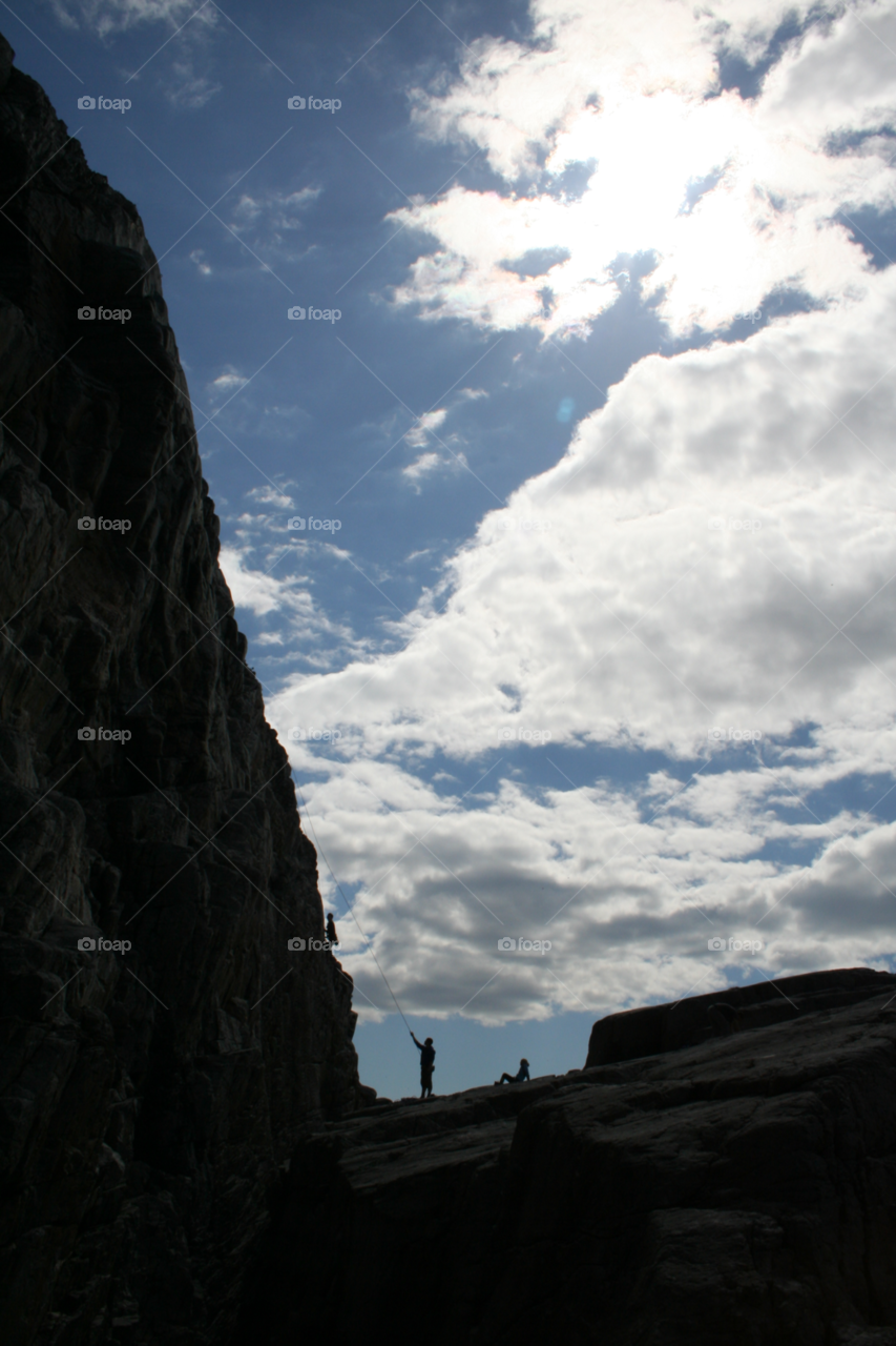 norway helping sky mountain by nader_esk