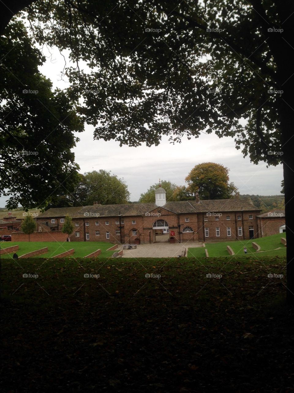 Temple Newsome. A lovely spot to sit and have coffee in the old converted stables at Temple Newsome