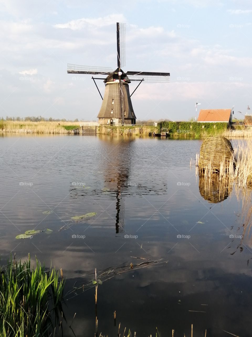 Reflet du moulin