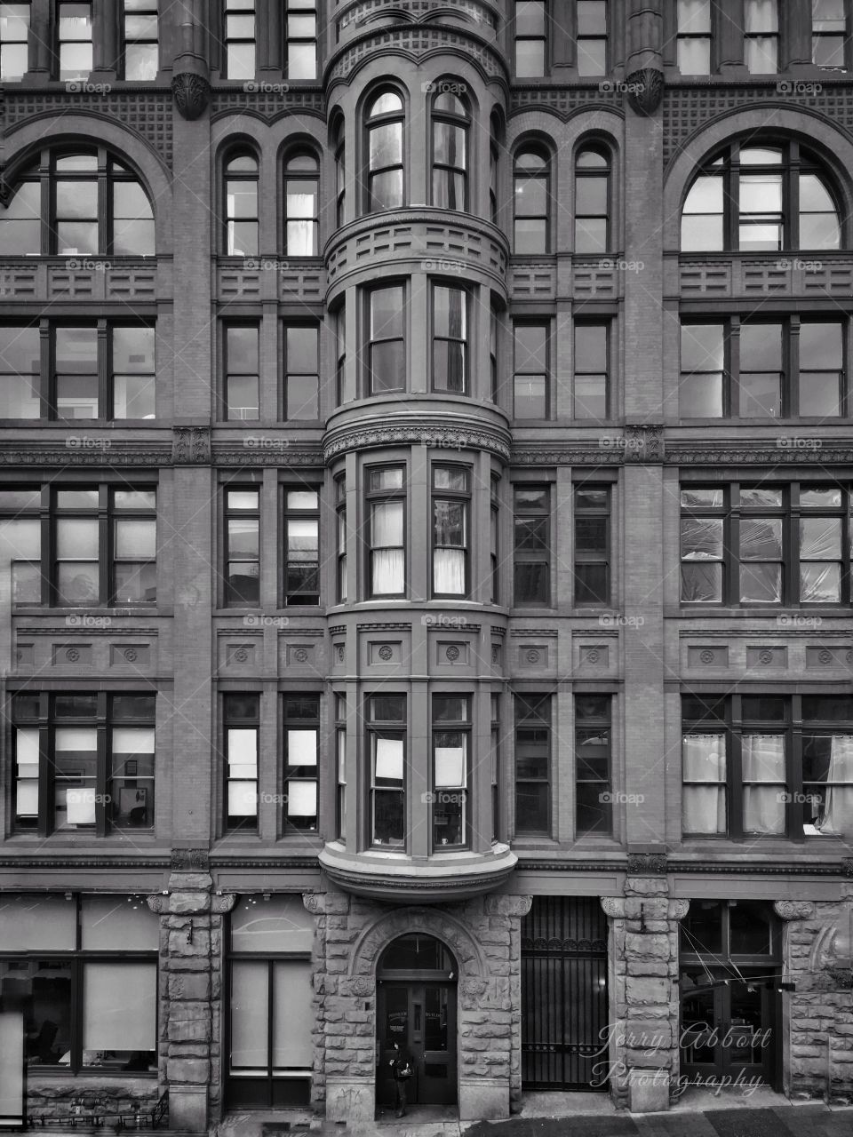 The Pioneer Building from the late 1800’s in Seattle’s Pioneer Square