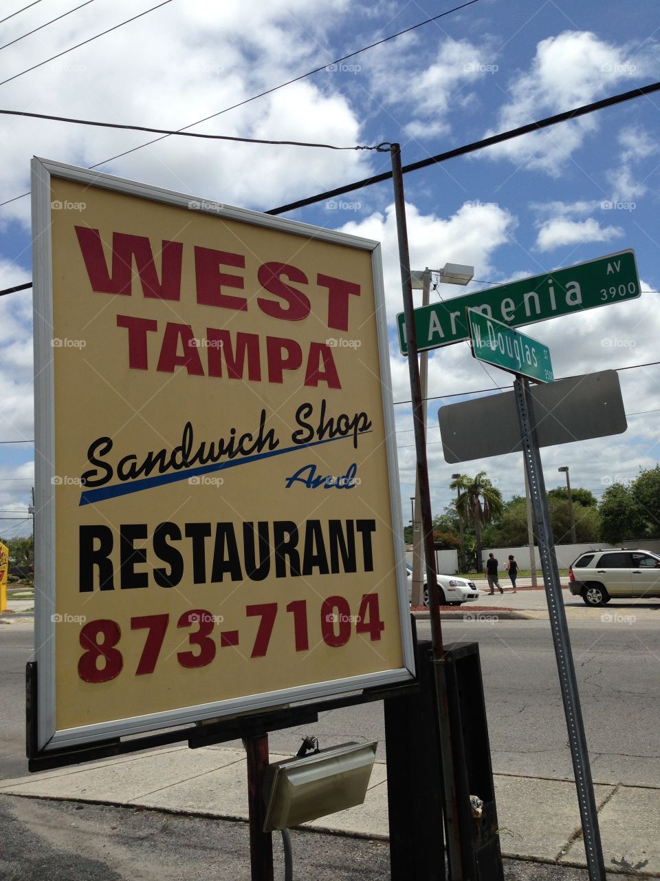 West Tampa Sandwich Shop Sign - Tampa, FL