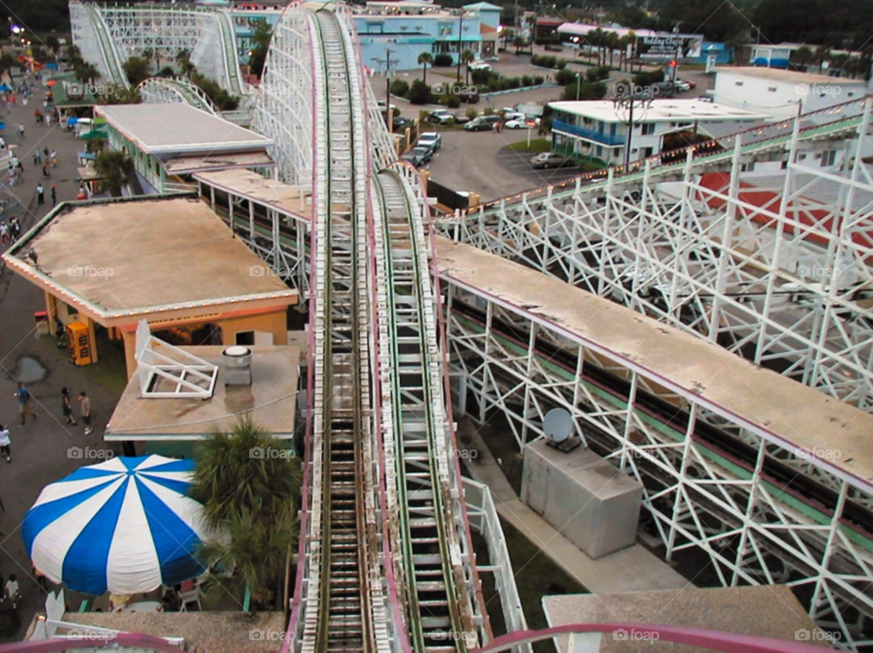 Myrtle beach roller coaster