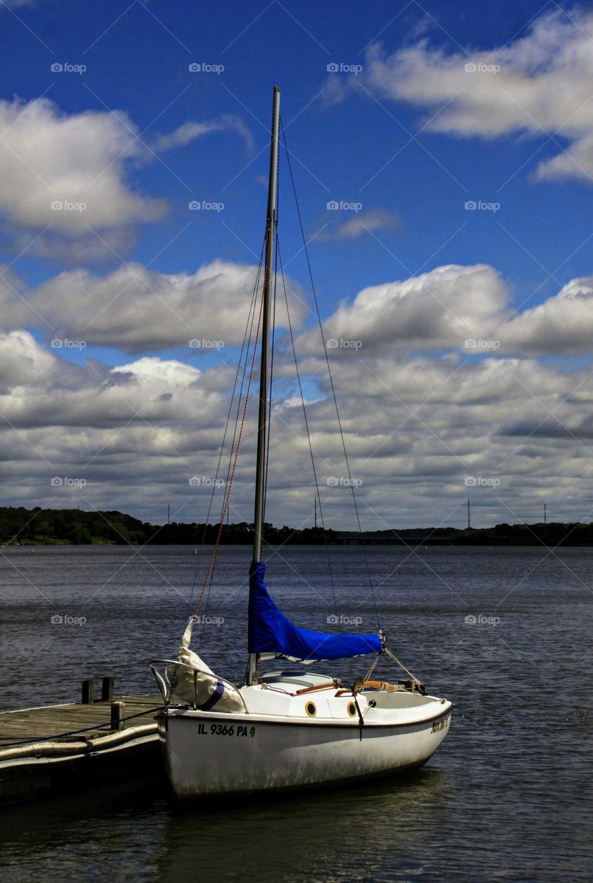 Sailboat at the Dock