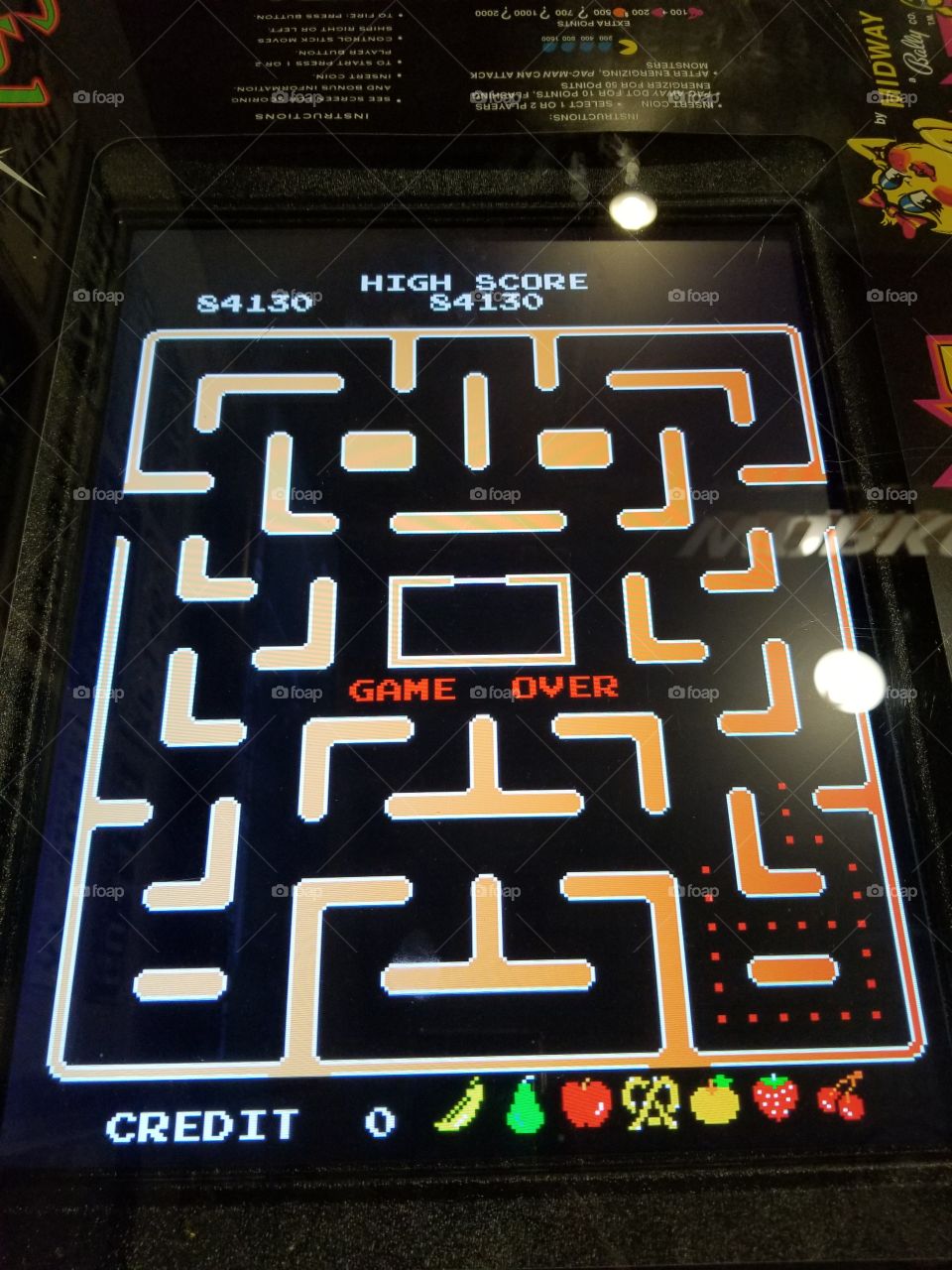 High score Ms Pacman