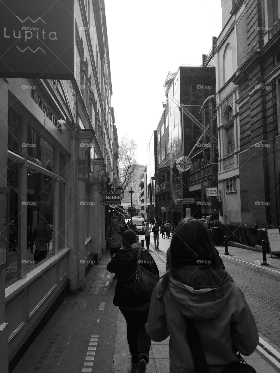 A black white shoot. This is from my trip to England with my class.
