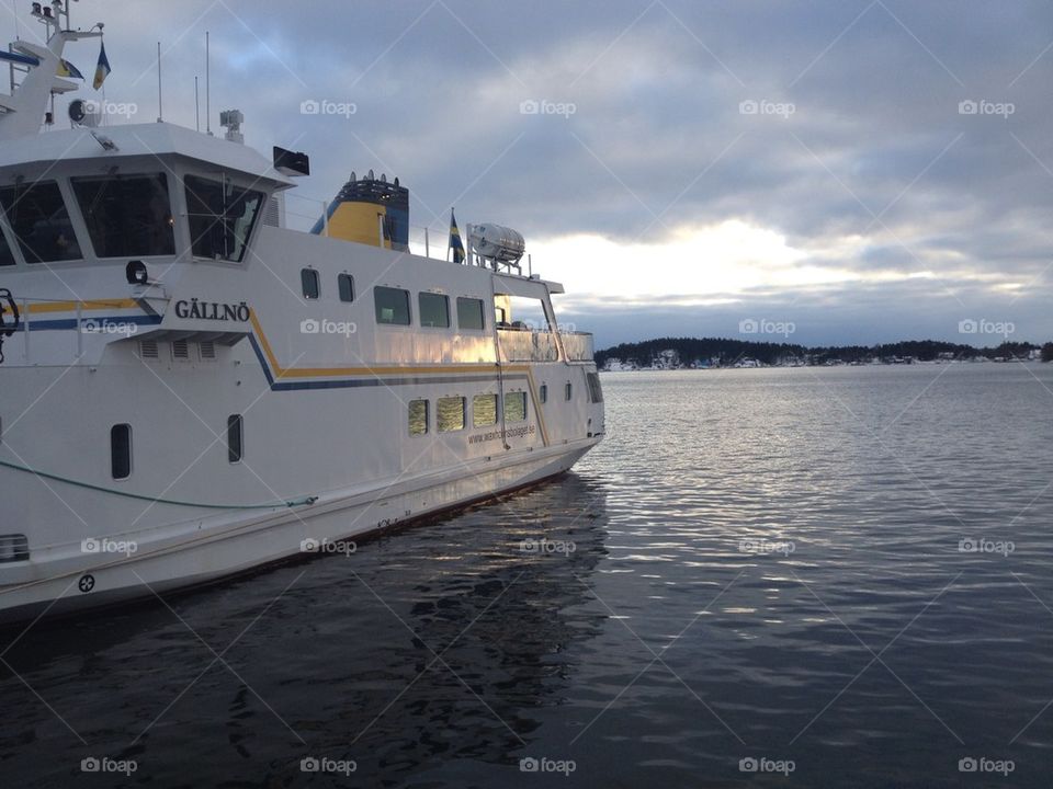 Ferry Vaxholm archipelago
