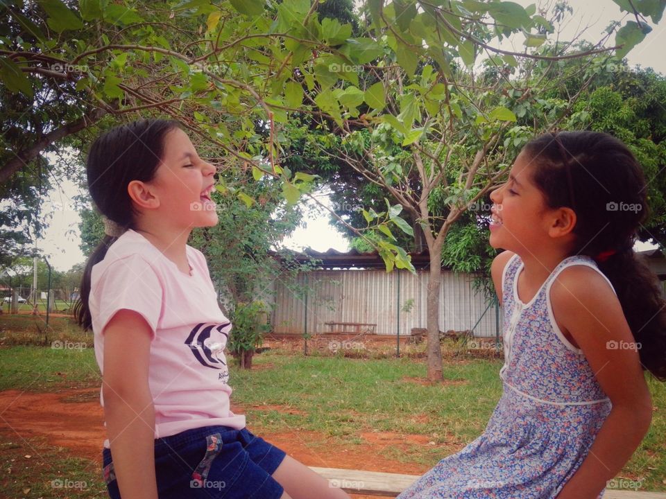 crianças sorrindo smile