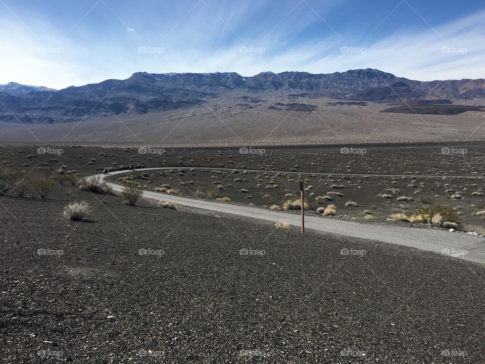 Road to Ubehebe Crater