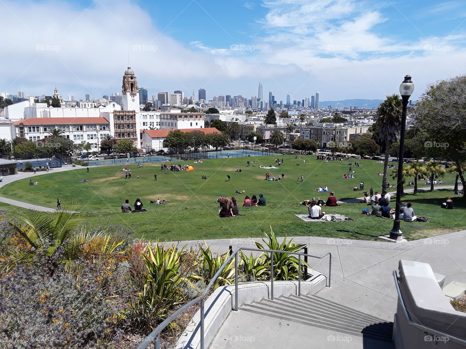 Dolores Park San Francisco California