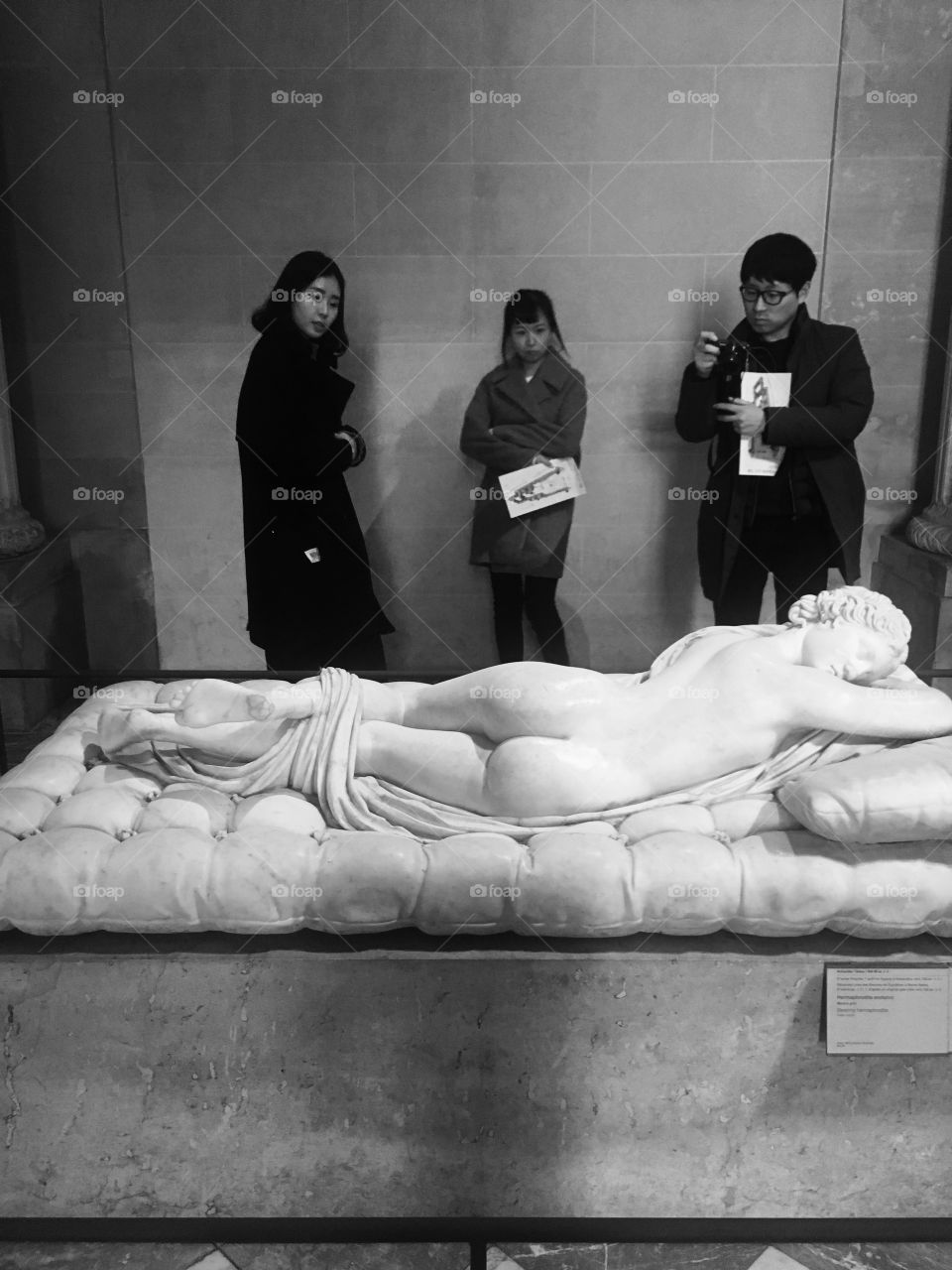 Statue of hermaphrodite