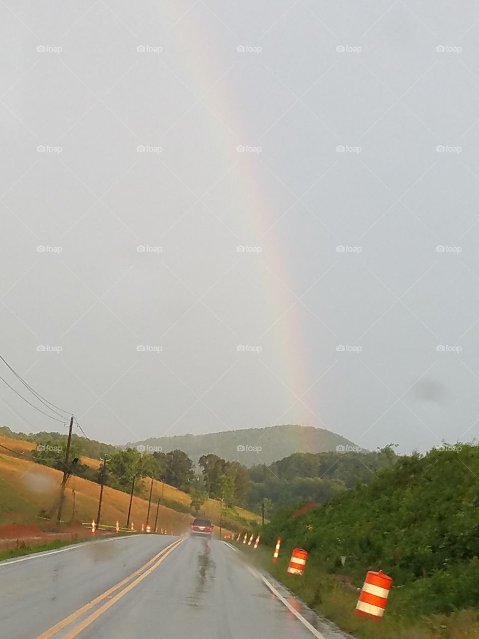 There's a rainbow always after the rain