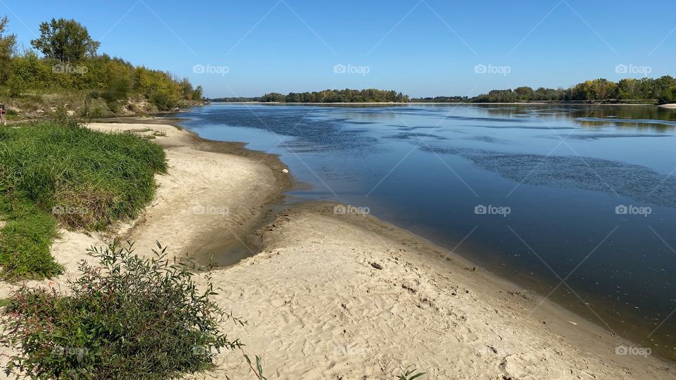 Over the Vistula river - Poland 
