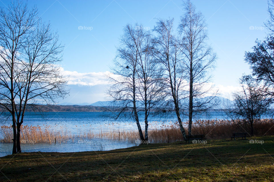 View of Lake in Starnberg, Germany