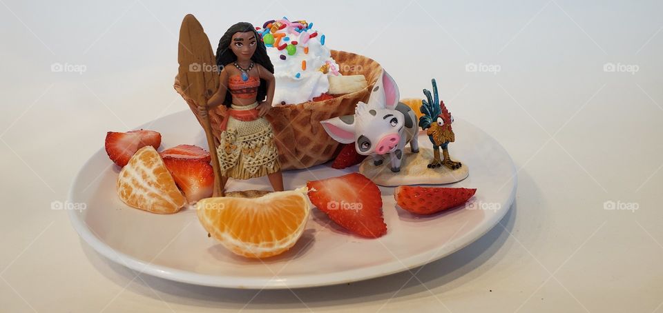 Moana breakfast