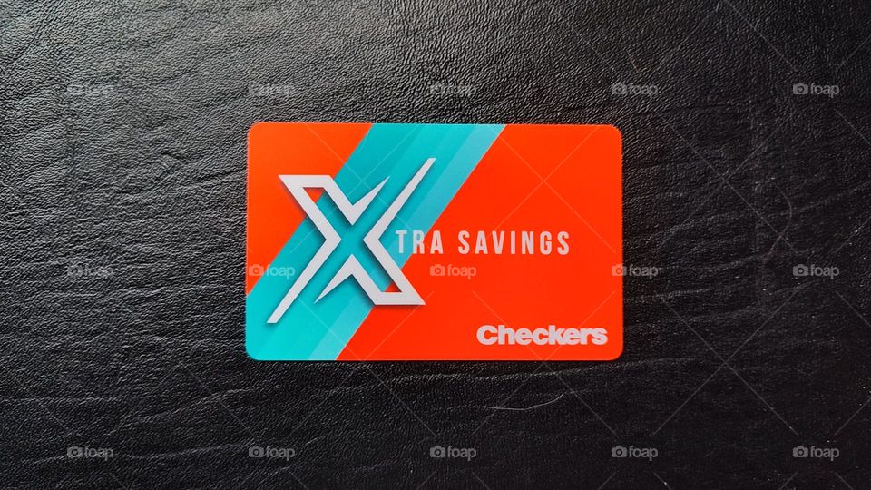 Checkers savings card