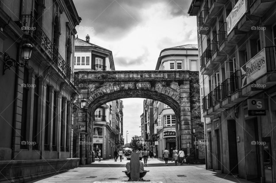 Puerta del Obispo Aguirre (Lugo - Spain)