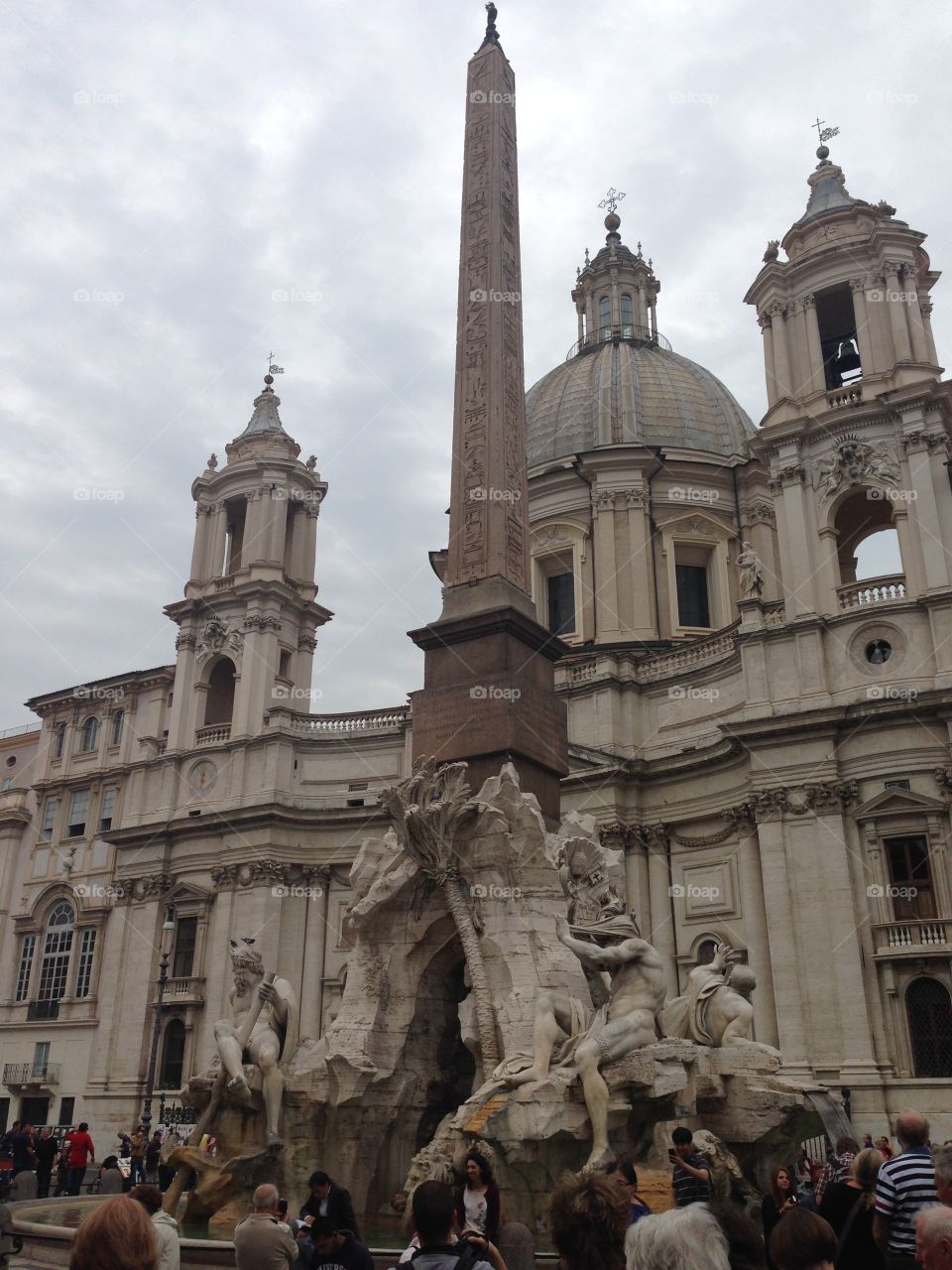 Fountain of the Four Rivers, Rome 