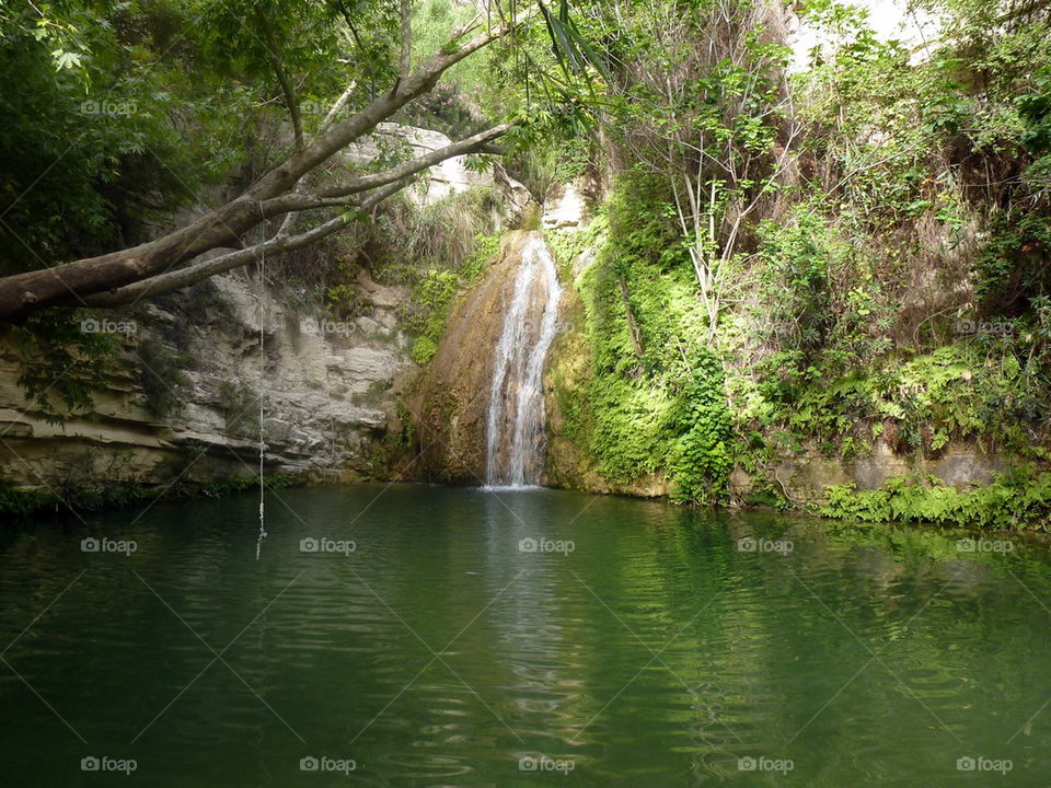 Adonis baths in Cyprus
